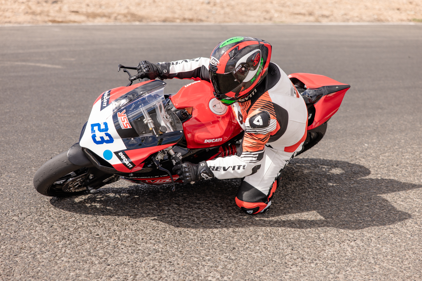 El Ducati Day 2023 arrasa y tiñe de rojo el Circuito de Maspalomas