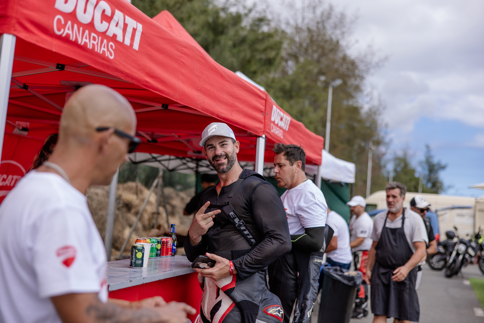 El Ducati Day 2023 arrasa y tiñe de rojo el Circuito de Maspalomas